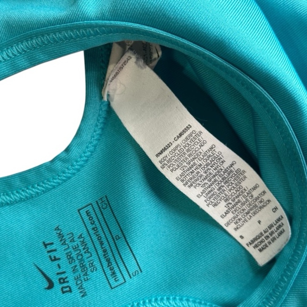 Nike Teal Racerback Sports Bra - Picture 5 of 6
